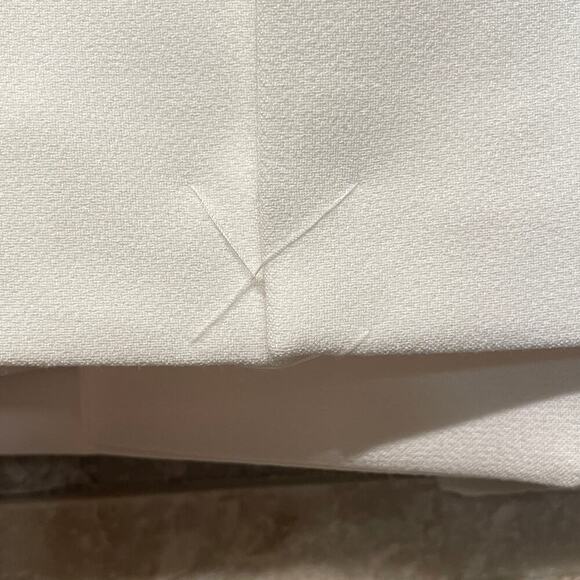 WHBM Bridal Ivory White Suit Set 8/10 NWT | Wedding Blazer + Tailored Slit Pants - Picture 7 of 10